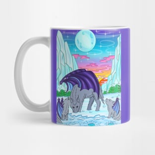 Wolves with wings Mug